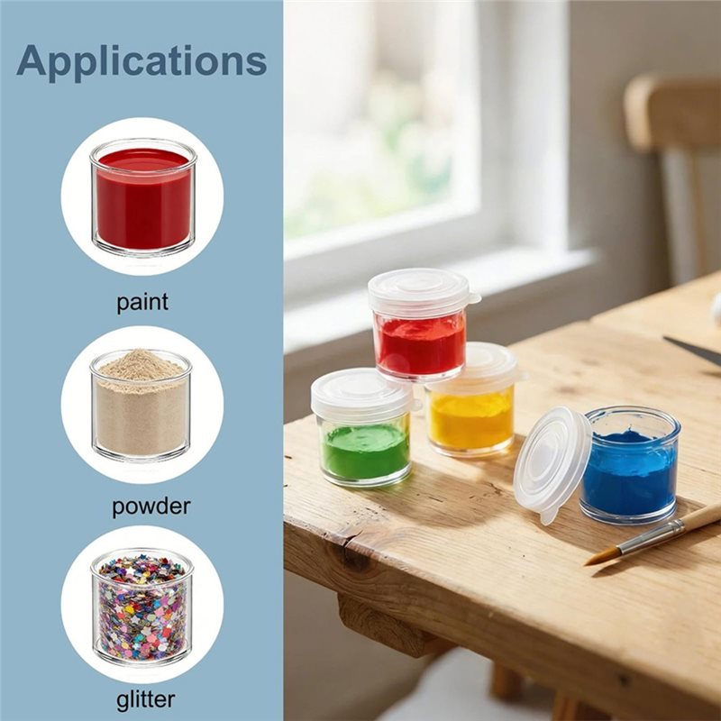 عبوات طلاء F-T مع أغطية، أوعية - مراجعة Tin Container Lid وسعره