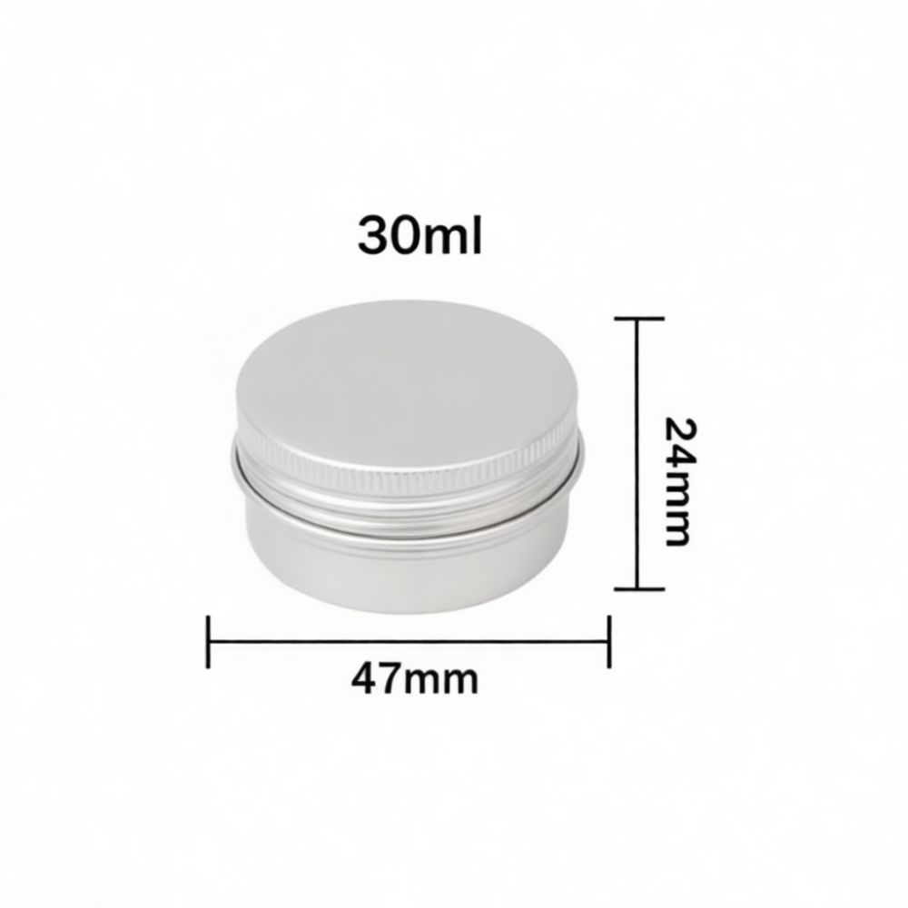 علبة ألمنيوم مدمجة، برطمان كري - مراجعة Tin Container Lid وسعره