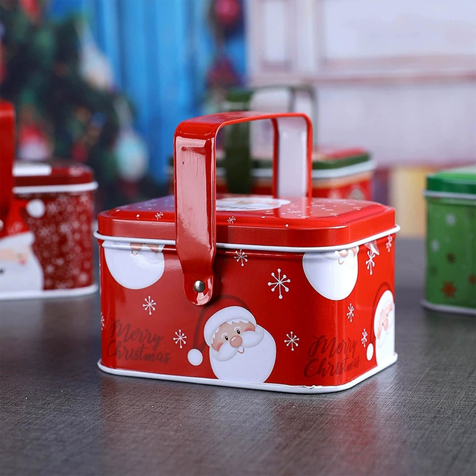 علب تخزين معدنية لبسكويت عيد ا - مراجعة Tin Container Lid وسعره